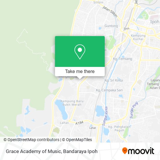 Grace Academy of Music map