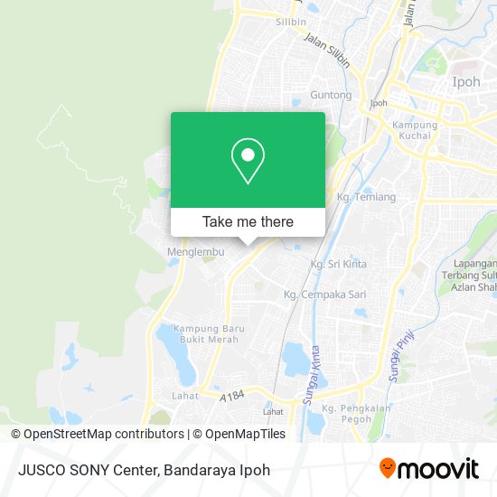 JUSCO SONY Center map