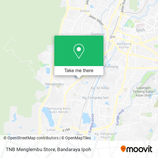 Peta TNB Menglembu Store
