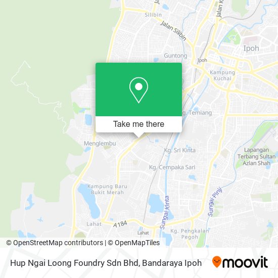 Hup Ngai Loong Foundry Sdn Bhd map