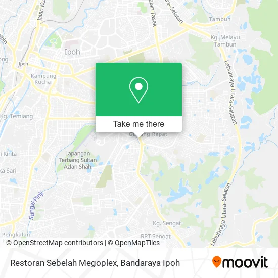 Restoran Sebelah Megoplex map