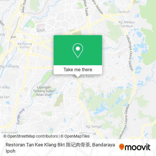 Restoran Tan Kee Klang Bkt 陈记肉骨茶 map