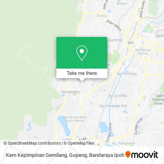 Kem Kepimpinan Gemilang, Gopeng map