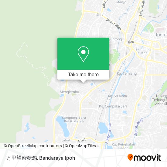 万里望蜜糖鸡 map