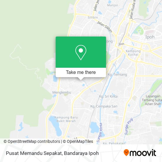 Pusat Memandu Sepakat map