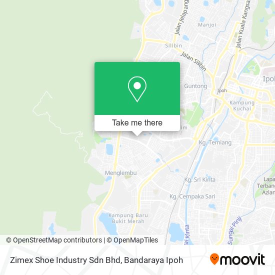 Zimex Shoe Industry Sdn Bhd map