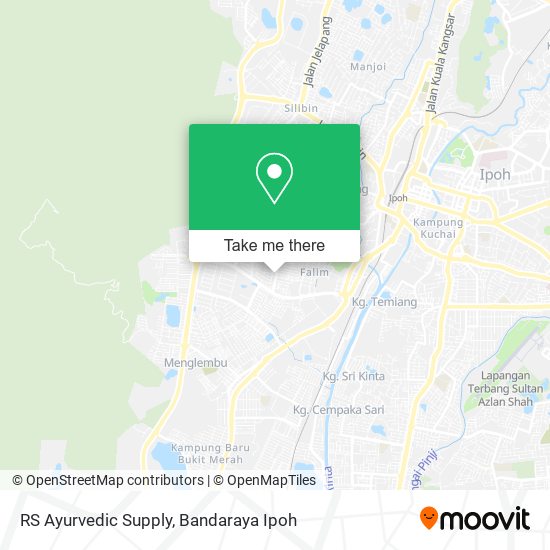 RS Ayurvedic Supply map