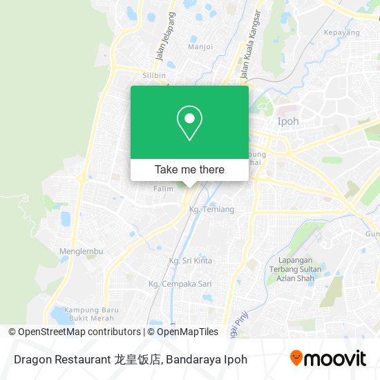 Dragon Restaurant 龙皇饭店 map