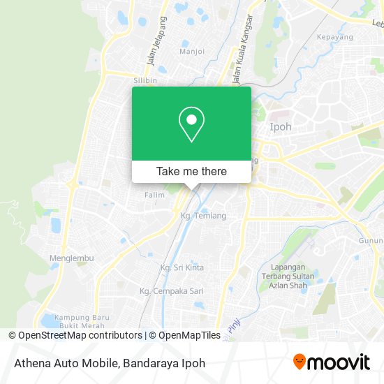 Athena Auto Mobile map