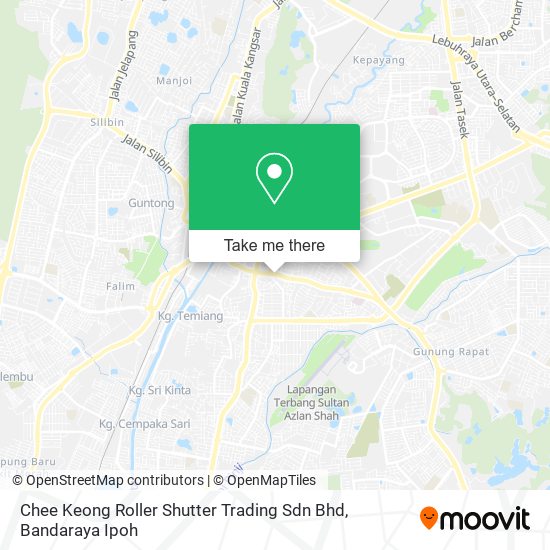 Chee Keong Roller Shutter Trading Sdn Bhd map