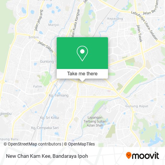 New Chan Kam Kee map
