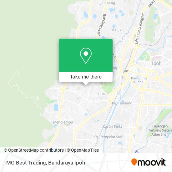 Peta MG Best Trading
