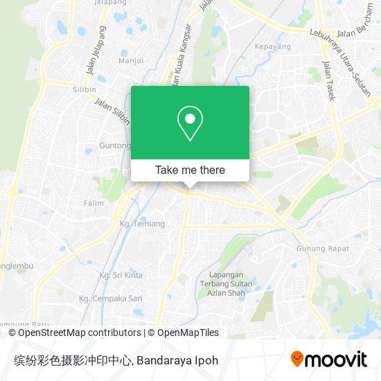 缤纷彩色摄影冲印中心 map