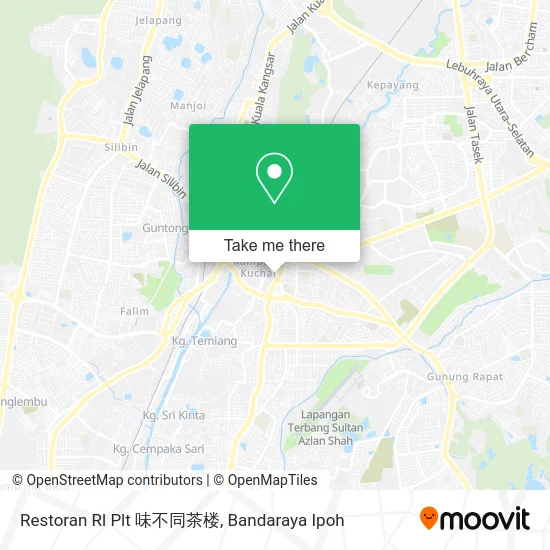 Restoran Rl Plt 味不同茶楼 map