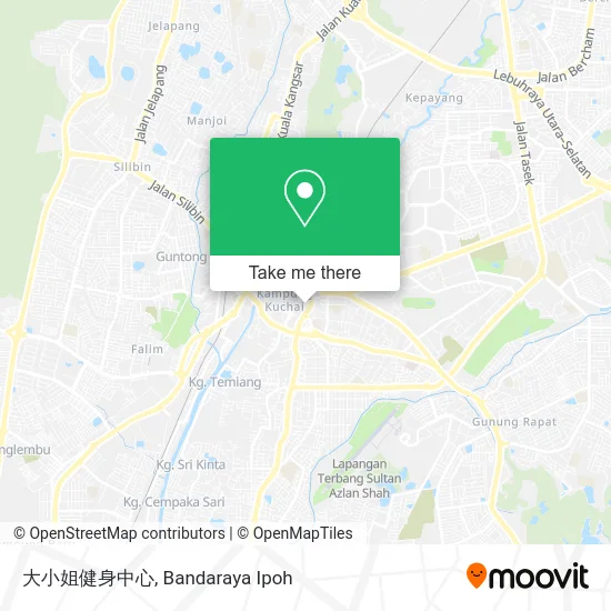 大小姐健身中心 map