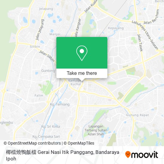椰檔燒鴨飯檔 Gerai Nasi Itik Panggang map
