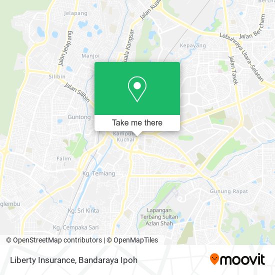 Liberty Insurance map