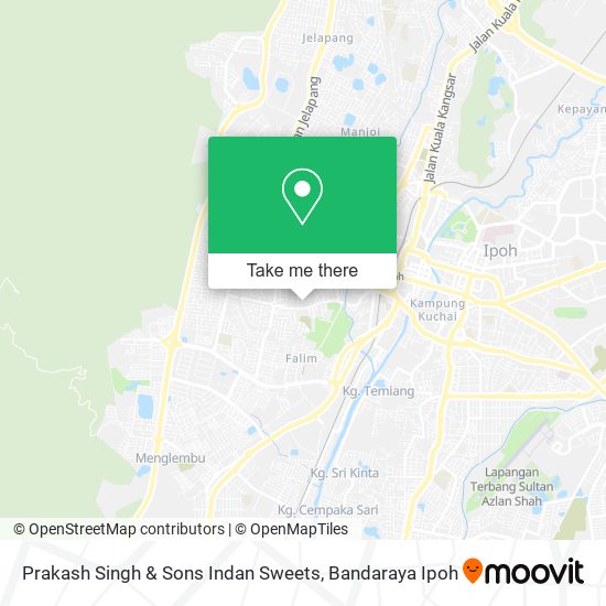 Prakash Singh & Sons Indan Sweets map