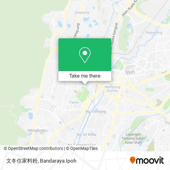 文冬住家料粉 map