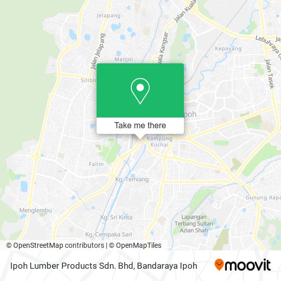 Ipoh Lumber Products Sdn. Bhd map