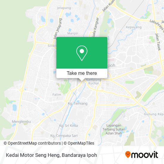 Kedai Motor Seng Heng map