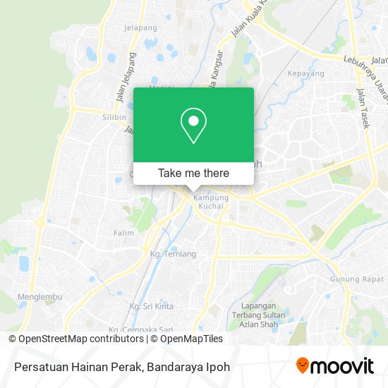 Persatuan Hainan Perak map