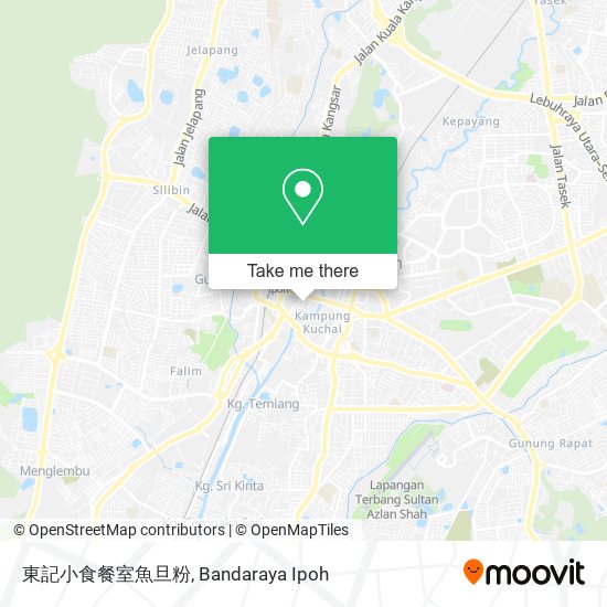 東記小食餐室魚旦粉 map