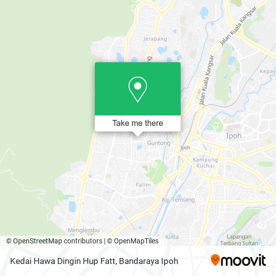 Kedai Hawa Dingin Hup Fatt map