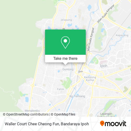 Waller Court Chee Cheong Fun map