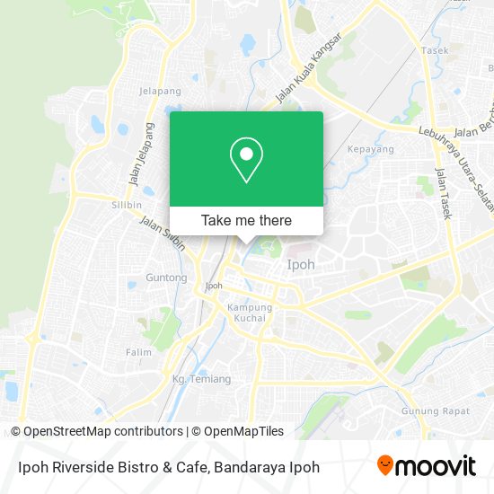 Ipoh Riverside Bistro & Cafe map