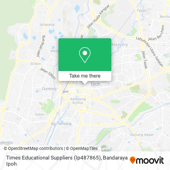 Times Educational Suppliers (Ip487865) map