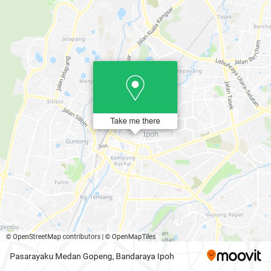 Peta Pasarayaku Medan Gopeng