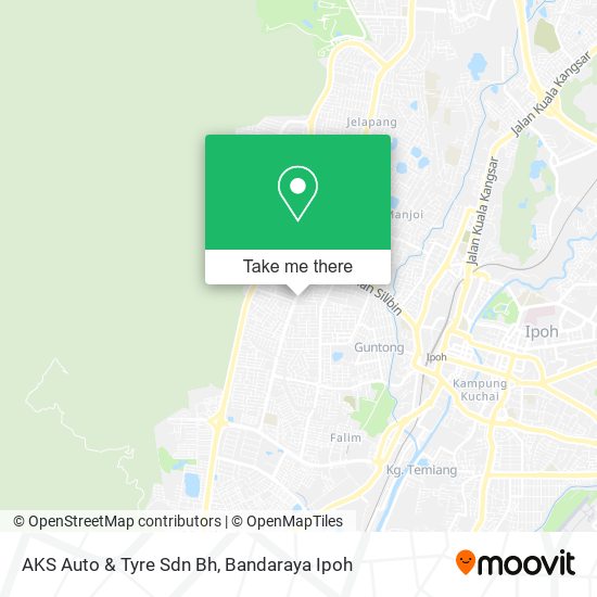AKS Auto & Tyre Sdn Bh map