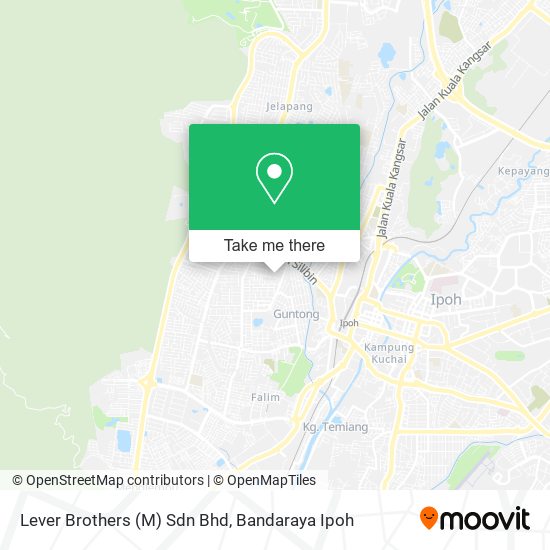 Lever Brothers (M) Sdn Bhd map