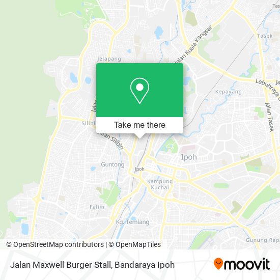Peta Jalan Maxwell Burger Stall