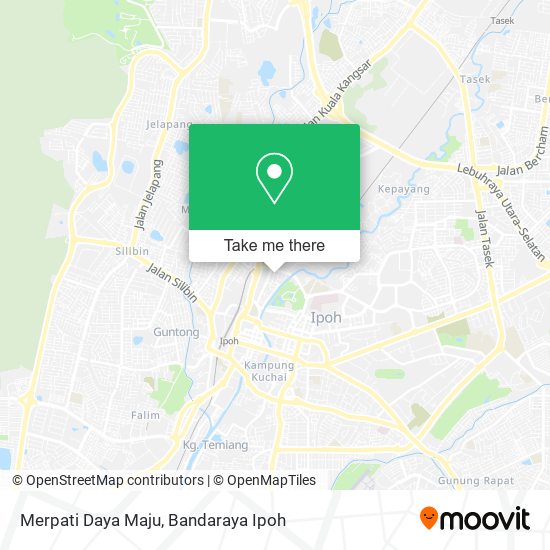 Merpati Daya Maju map