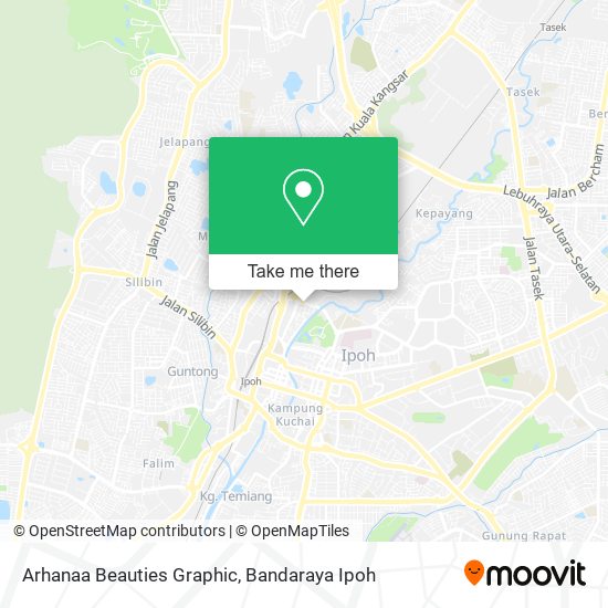 Arhanaa Beauties Graphic map