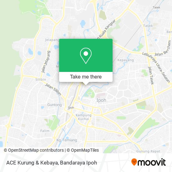 ACE Kurung & Kebaya map