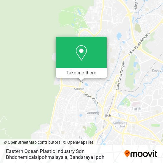 Peta Eastern Ocean Plastic Industry Sdn Bhdchemicalsipohmalaysia