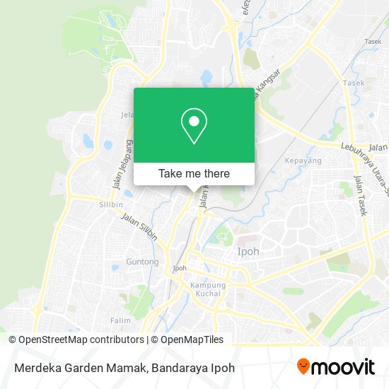 Peta Merdeka Garden Mamak