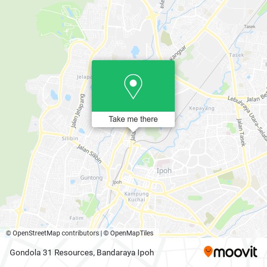 Gondola 31 Resources map