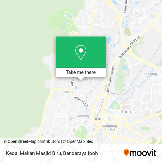 Kedai Makan Masjid Biru map
