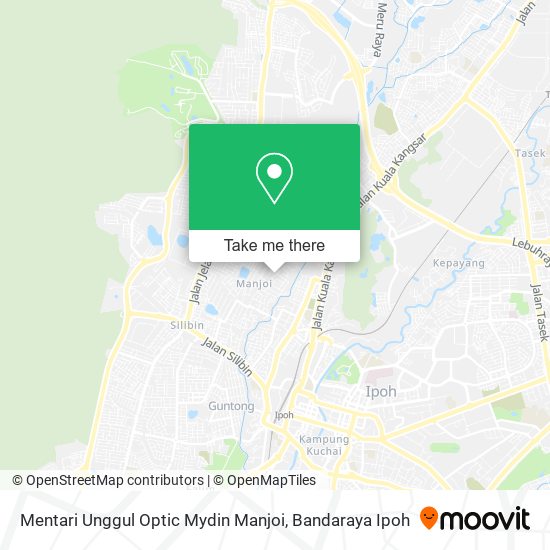 Mentari Unggul Optic Mydin Manjoi map