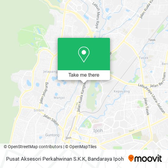 Pusat Aksesori Perkahwinan S.K.K map