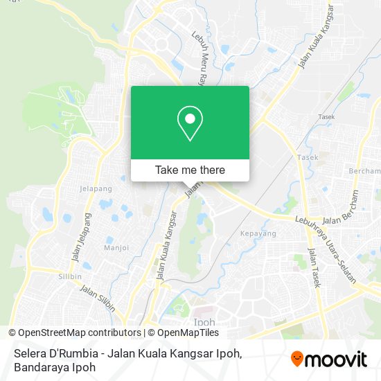 Selera D'Rumbia - Jalan Kuala Kangsar Ipoh map