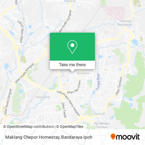 Maklang Chepor Homestay map