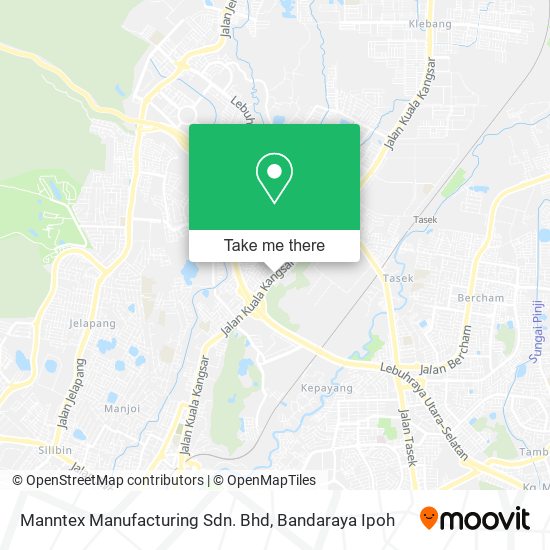 Manntex Manufacturing Sdn. Bhd map