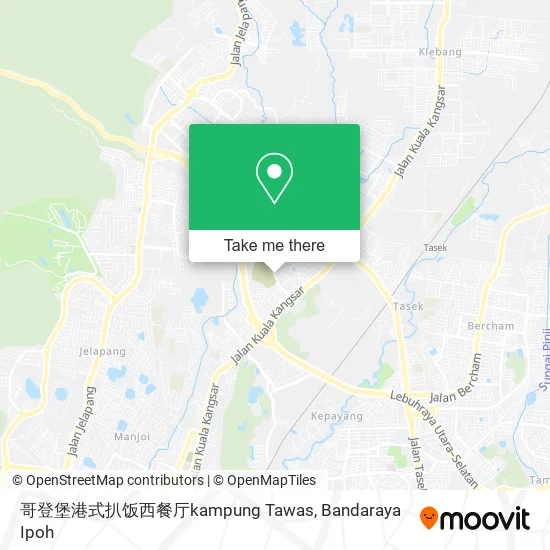 Peta 哥登堡港式扒饭西餐厅kampung Tawas