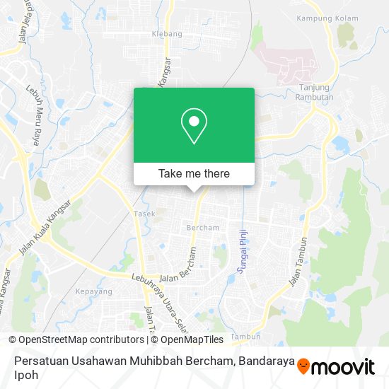Persatuan Usahawan Muhibbah Bercham map