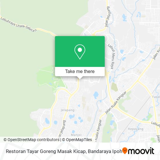 Restoran Tayar Goreng Masak Kicap map